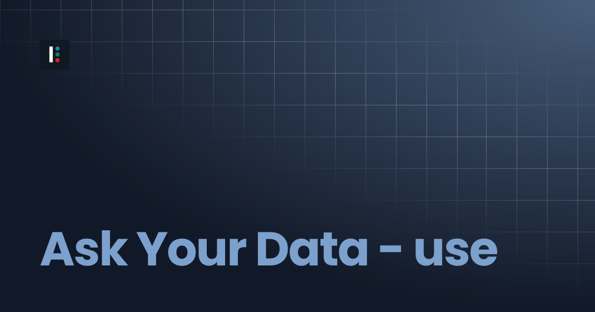 Ask Your Data - use | Instructure Developer Documentation Portal