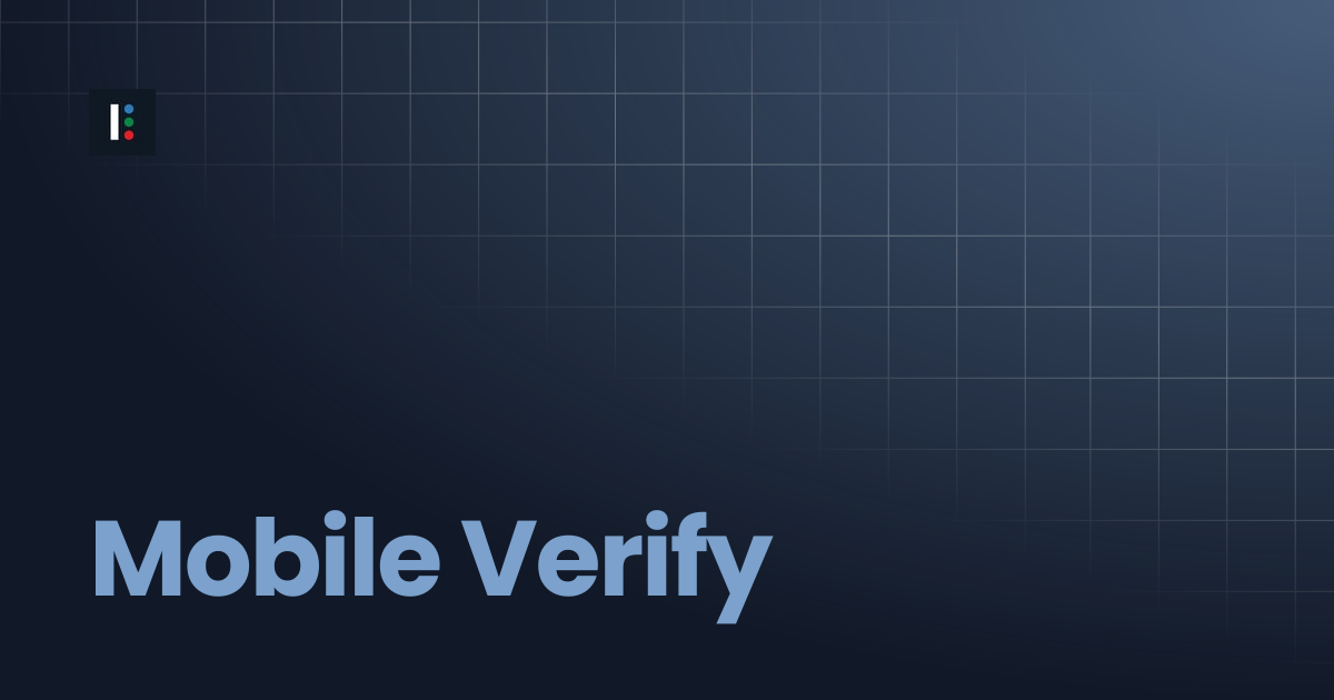 Mobile Verify | Instructure Developer Documentation Portal