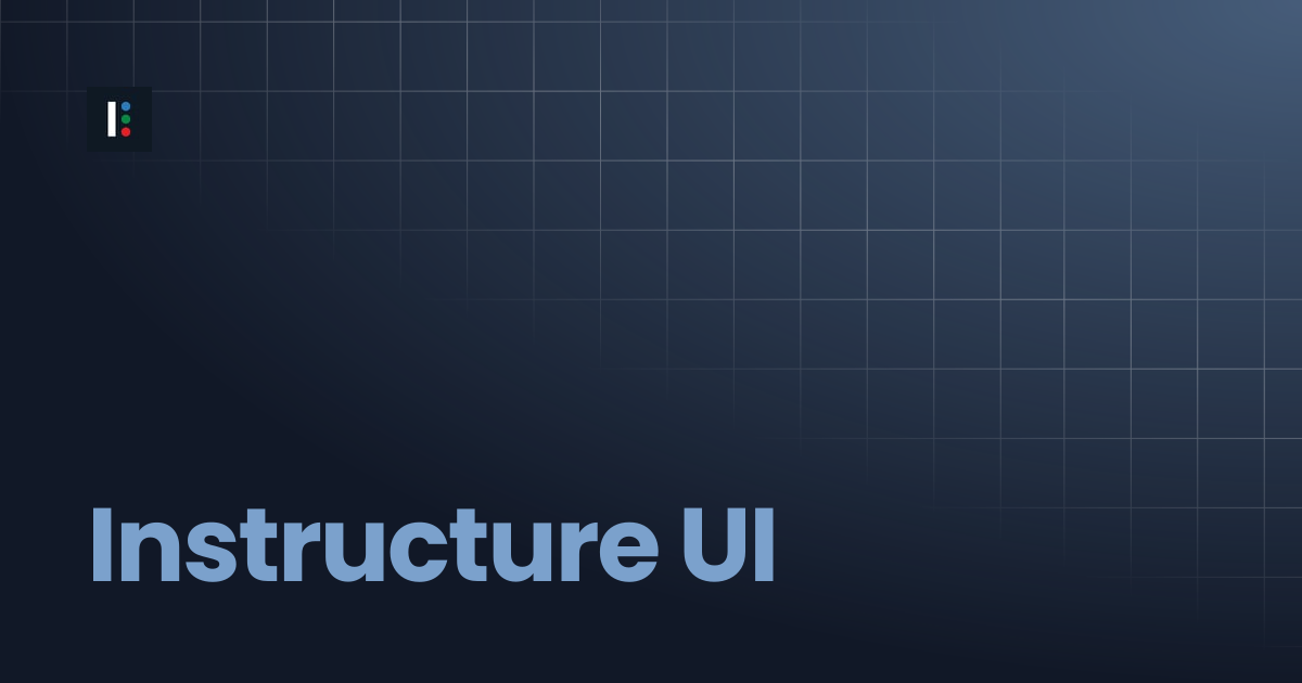 Instructure UI | Instructure Developer Documentation Portal