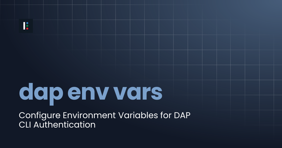 dap env vars | Instructure Developer Documentation Portal