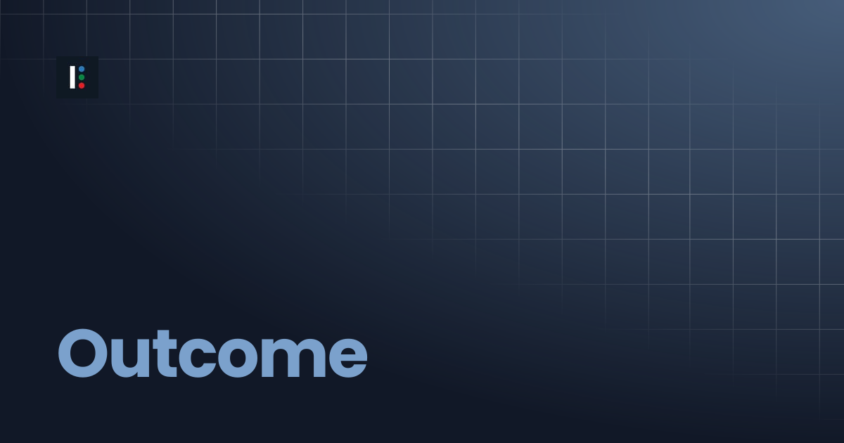 Outcome | Instructure Developer Documentation Portal