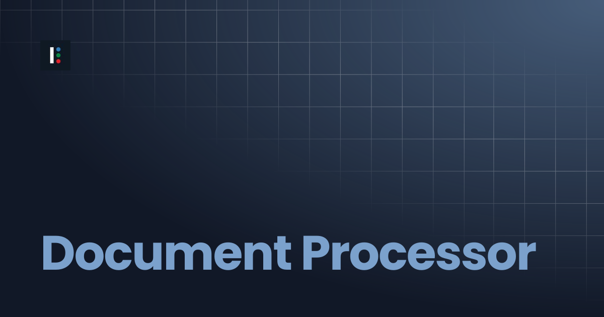 Document Processor | Instructure Developer Documentation Portal